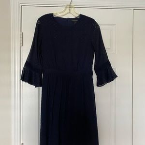Navy women’s banana republic dress
